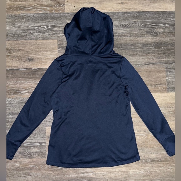 New England Patriots NFL Football Blue & White Hoodie - Size Large - Picture 6 of 7